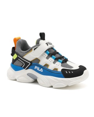 Fila Memory Spinel 3 V Unisex Λευκό Μπλε Παιδικά Παπούτσια