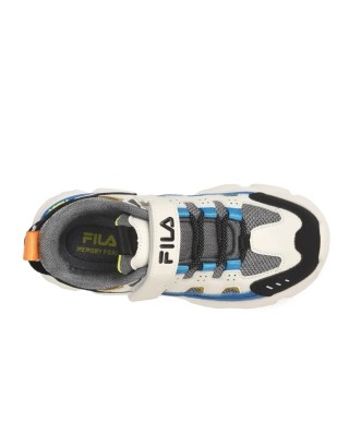 Fila Memory Spinel 3 V Unisex Λευκό Μπλε Παιδικά Παπούτσια