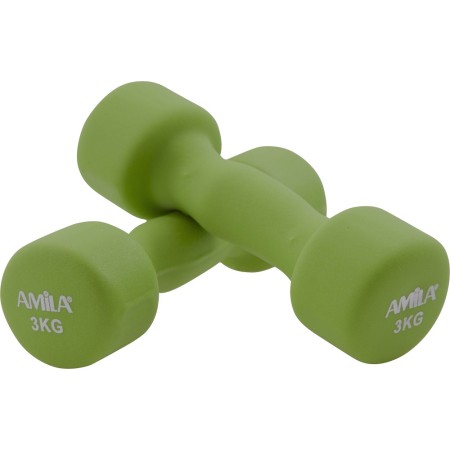 Amila Βάρη με επένδυση Soft 2x3kgr Amila Βάρη με επένδυση Soft 2x3kgr