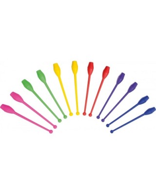 Amila Πολύχρωμες Κορίνες Ρυθμικής Γυμναστικής 45cm Σκληρές