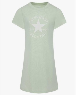 Converse Cnvg S/S Dissectted Ctp Dress Παιδικά Φορέματα Πράσινο