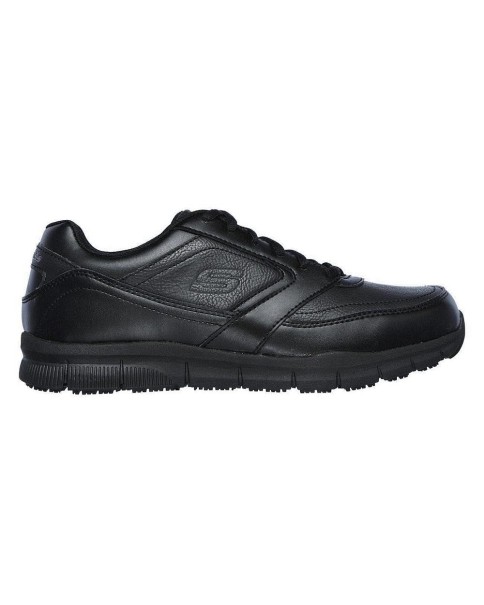 Skechers Work Relaxed Fit Nampa Sr Ανδρικό Παπούτσι Μαύρο
