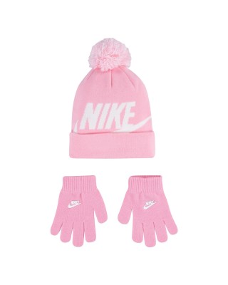 Nan Swoosh Pom Beanie Glv Set Παιδικά Σετ
