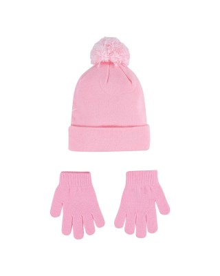 Nan Swoosh Pom Beanie Glv Set Παιδικά Σετ