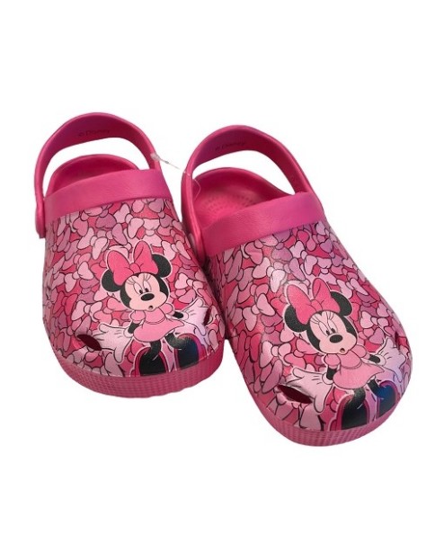 Minnie Digital Print Garden Fuchsia Παιδικά Πέδιλα