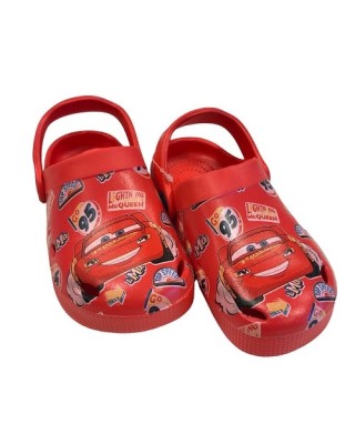 Cars Digital Print Garden Red Παιδικά Πέδιλα