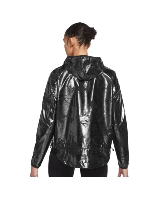 Nike Air W Running Jacket Γυναικείο Μπουφάν Μαύρο