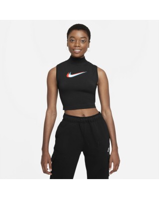 Nike W Sw Mock-Neck Tank Γυναικεία Αμάνικα