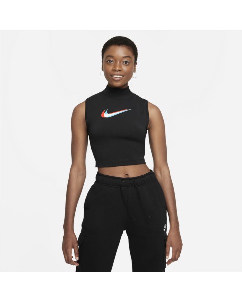 Nike W Sw Mock-Neck Tank Γυναικεία Αμάνικα