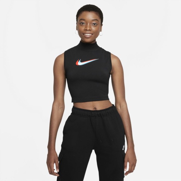 Nike W Sw Mock-Neck Tank Γυναικεία Αμάνικα