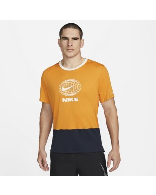 Nike Dri-FIT Heritage Κίτρινο Ανδρικά T-Shirt