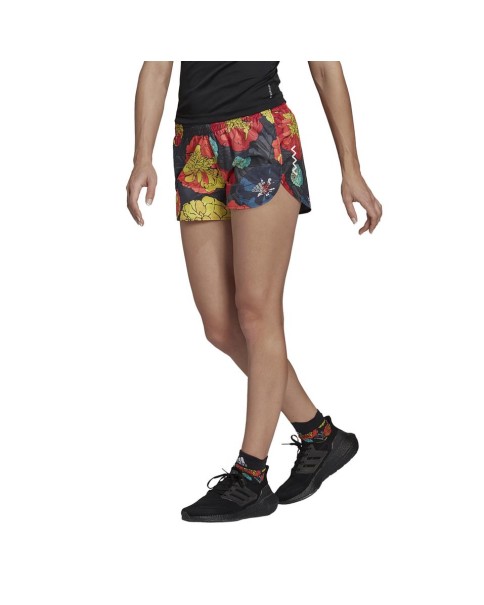 adidas Run Fast Flower Running Γυναικεία Σορτς