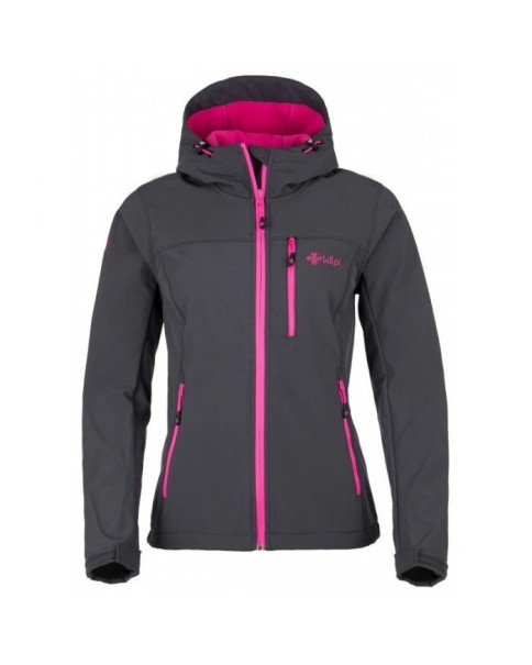 Kilpi Elia Softshell Jacket Grey Purple Γυναικεία Μπουφάν