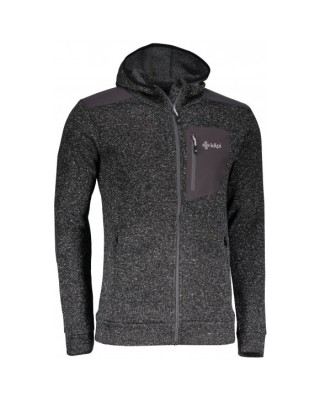 Kilpi Bandai-M Fleece Black Ανδρικές Ζακέτες Kilpi Bandai-M Fleece Black Ανδρικές Ζακέτες