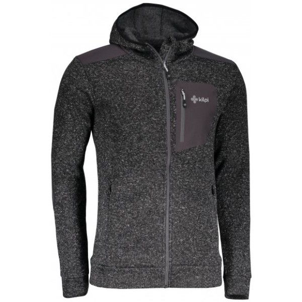 Kilpi Bandai-M Fleece Black Ανδρικές Ζακέτες