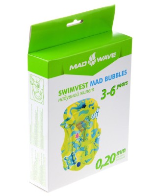 Mad Wave Swimvest Mad Bubbles 3-6 Years 