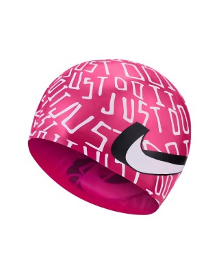 Nike Graphic Cap 2 Σκουφάκι Κολύμβησης Ροζ