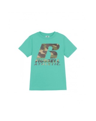 Russell K R Camo Logo Παιδικά T-Shirt Russell K R Camo Logo Παιδικά T-Shirt