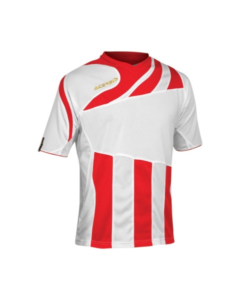 Acerbis Mira S/S Jersey Wht/Red Ανδρικά T-Shirt