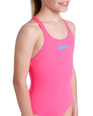 Arena G Team Swimsuit Swim Pro Solid Παιδικό Μαγιό Ροζ