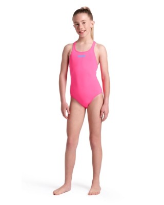 Arena G Team Swimsuit Swim Pro Solid Παιδικό Μαγιό Ροζ