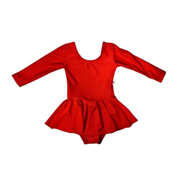 Dansport Κορμάκι Λυκρα Με Βολάν Μμ Ρυθμική Γυμναστική