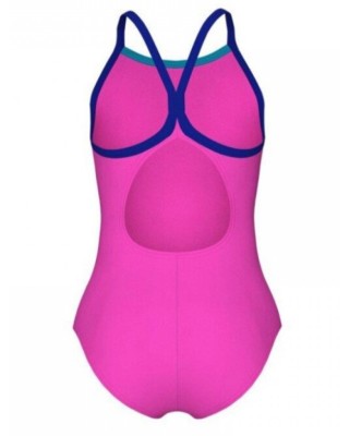 Arena G Arena Swimsuit Light Drop Solid Παιδικό Μαγιό Φούξια