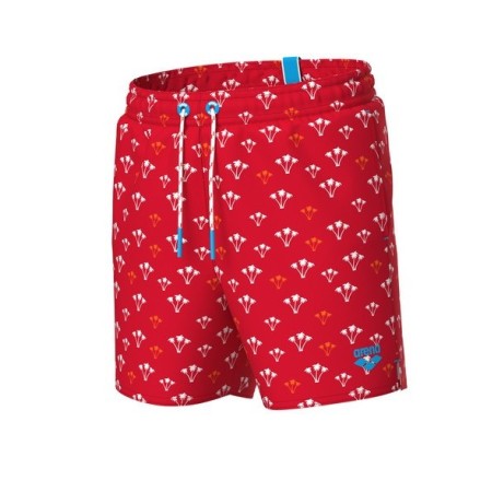 Arena Boy'S Beach Boxer Allover Παιδικό Μαγιό Κόκκινο
