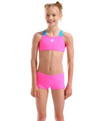 Arena Bikini Solid L Παιδικό Μαγιό Μπικίνι Φούξια