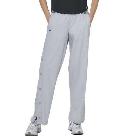 Body Action W Wide-Leg Yoga Trousers Γυναικείο Παντελόνι Γκρι