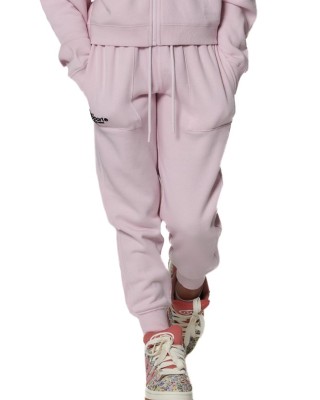 Body Action Fleece Trousers Παιδικό Παντελόνι Ροζ