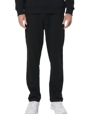 Body Action Essentials French Terry Pants Ανδρικό Παντελόνι Μαύρο