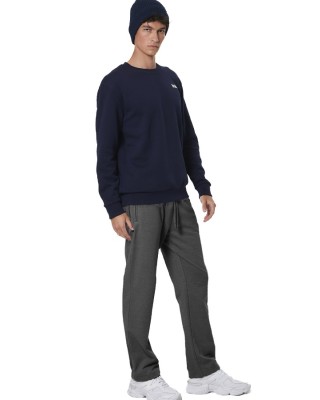 Body Action Essentials French Terry Pants Ανδρικό Παντελόνι Ανθρακί Body Action Essentials French Terry Pants Ανδρικό Παντελόνι Ανθρακί