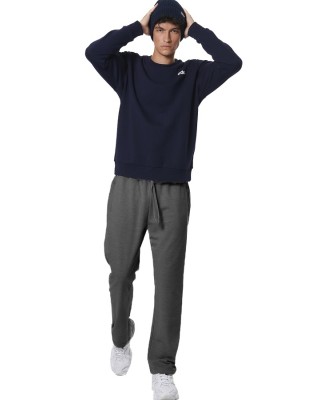 Body Action Essentials French Terry Pants Ανδρικό Παντελόνι Ανθρακί Body Action Essentials French Terry Pants Ανδρικό Παντελόνι Ανθρακί
