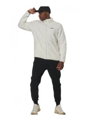 Body Action Fleece Sportstyle Joggers Ανδρικό Παντελόνι Μαύρο