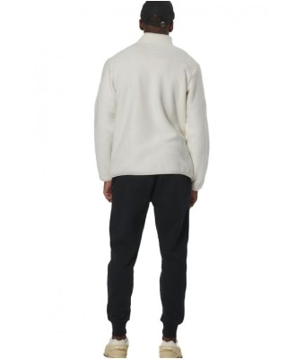 Body Action Fleece Sportstyle Joggers Ανδρικό Παντελόνι Μαύρο