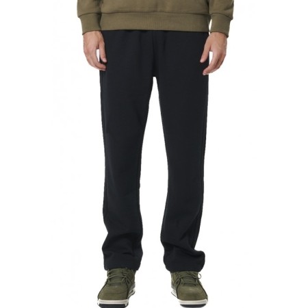 Body Action Fleece Open Leg Sweatpants Ανδρικό Παντελόνι Μαύρο Body Action Fleece Open Leg Sweatpants Ανδρικό Παντελόνι Μαύρο