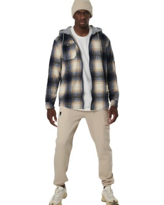 Body Action Gargo Joggers Ανδρικό Παντελόνι Μπεζ