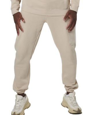 Body Action Gargo Joggers Ανδρικό Παντελόνι Μπεζ