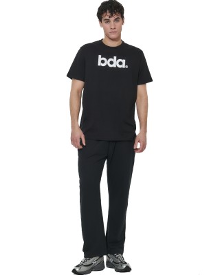 Body Action M Ess French Terry Pants Ανδρικό Παντελόνι Μαύρο