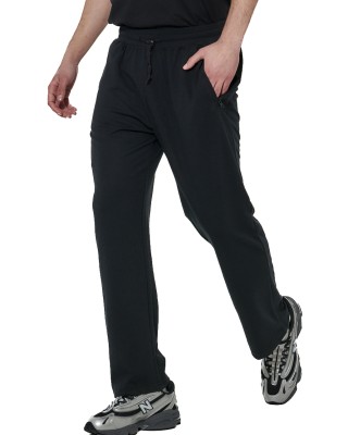 Body Action M Ess French Terry Pants Ανδρικό Παντελόνι Μαύρο Body Action M Ess French Terry Pants Ανδρικό Παντελόνι Μαύρο