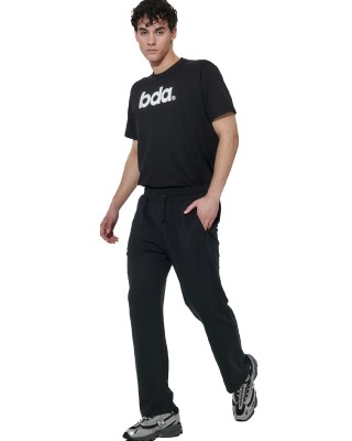 Body Action M Ess French Terry Pants Ανδρικό Παντελόνι Μαύρο Body Action M Ess French Terry Pants Ανδρικό Παντελόνι Μαύρο
