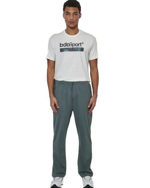 Body Action M Ess French Terry Pants Ανδρικό Παντελόνι Πράσινο Body Action M Ess French Terry Pants Ανδρικό Παντελόνι Πράσινο