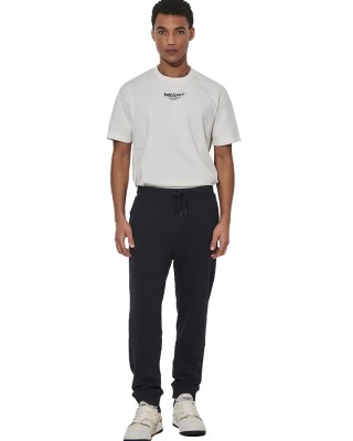Body Action M Tapered Sweatpants Ανδρικό Παντελόνι Μαύρο Μακρύ Παντελόνι