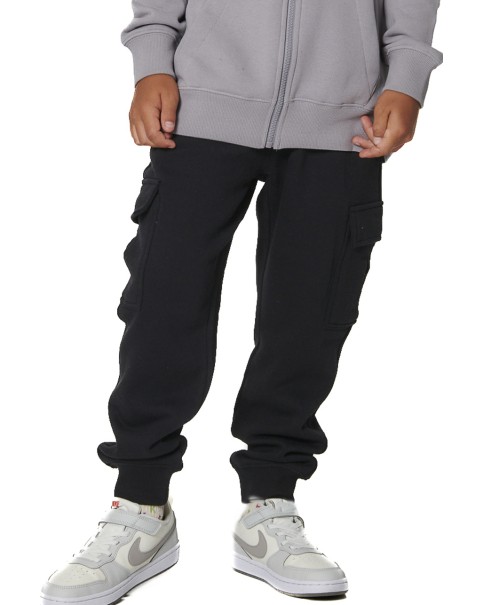 Body Action Cargo Trousers Μαύρο Παιδικό Παντελόνι Body Action Cargo Trousers Μαύρο Παιδικό Παντελόνι