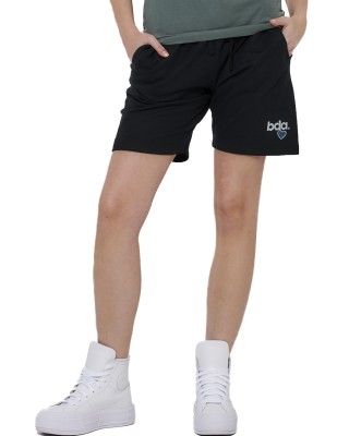 Body Action W Ess French Terry Γυναικείο Σορτς Μαύρο