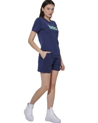 Body Action W Ess Jersey Γυναικείο Σορτς Μπλε