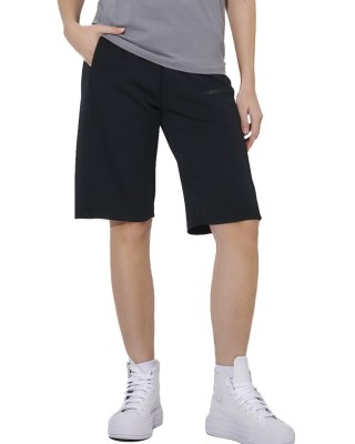 Body Action W Wide-Leg Bermuda Short Γυναικεία Βερμούδα Μαύρη