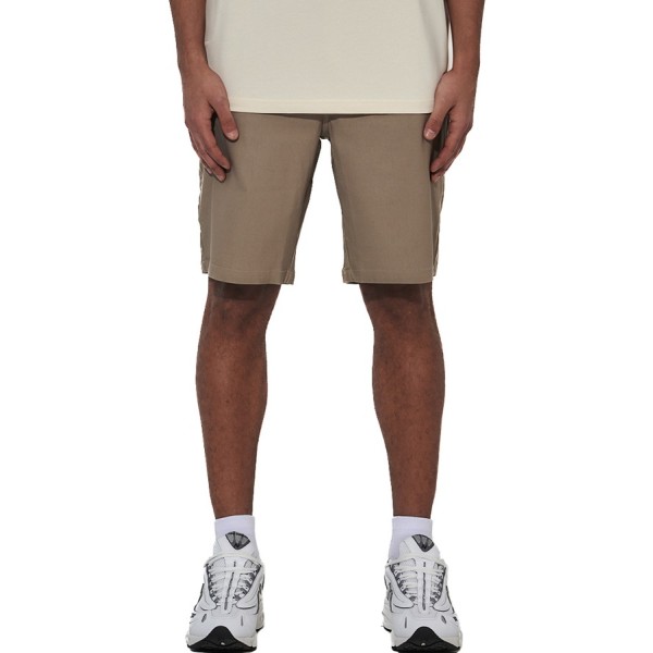 Body Action M Tech Stretch Short Ανδρική Βερμούδα Μπεζ