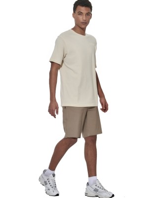 Body Action M Tech Stretch Short Ανδρική Βερμούδα Μπεζ